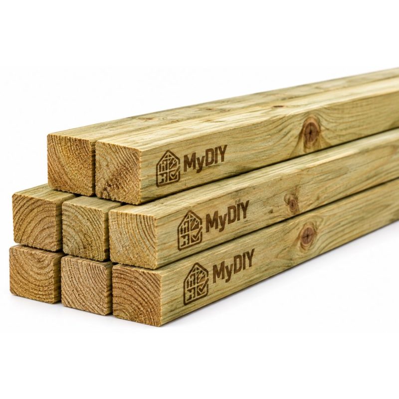 2 x 2 inch 47mm x 50mm Treated Timber